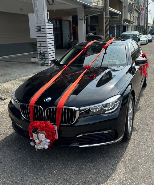 台中結婚禮車熱門車款-BMW G11結婚禮車